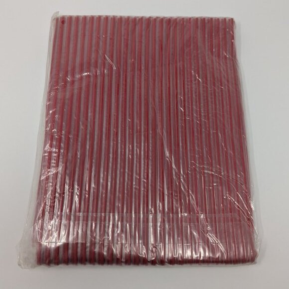 *3 FOR $9* NEW Bathroom Fashions Casa Bonita Vinyl Retro Stripes Shower Curtain - Picture 2 of 2